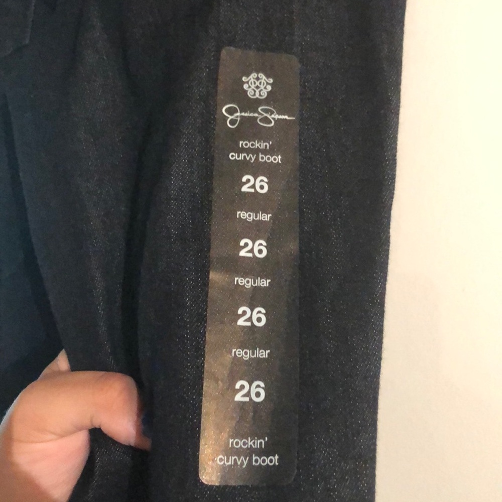 Dark Blue Jessica Simpson Jeans - Picture 3 of 4